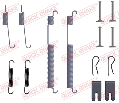 Accessory Kit, brake shoes
